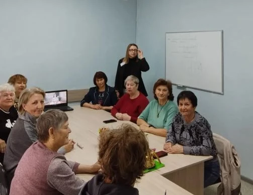 Работа психолога отделения дневной занятости направлена на психологическое долголетие г...