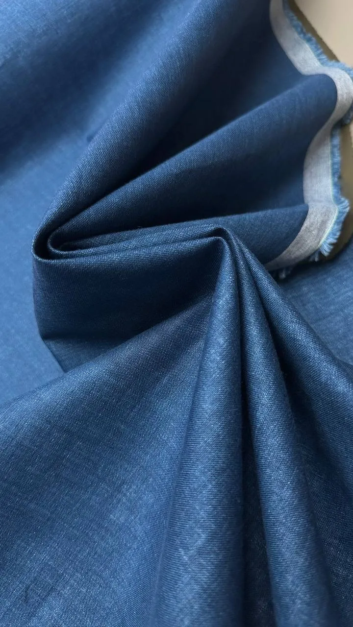 Магия фактур: деним, который на самом деле... лен! 💙