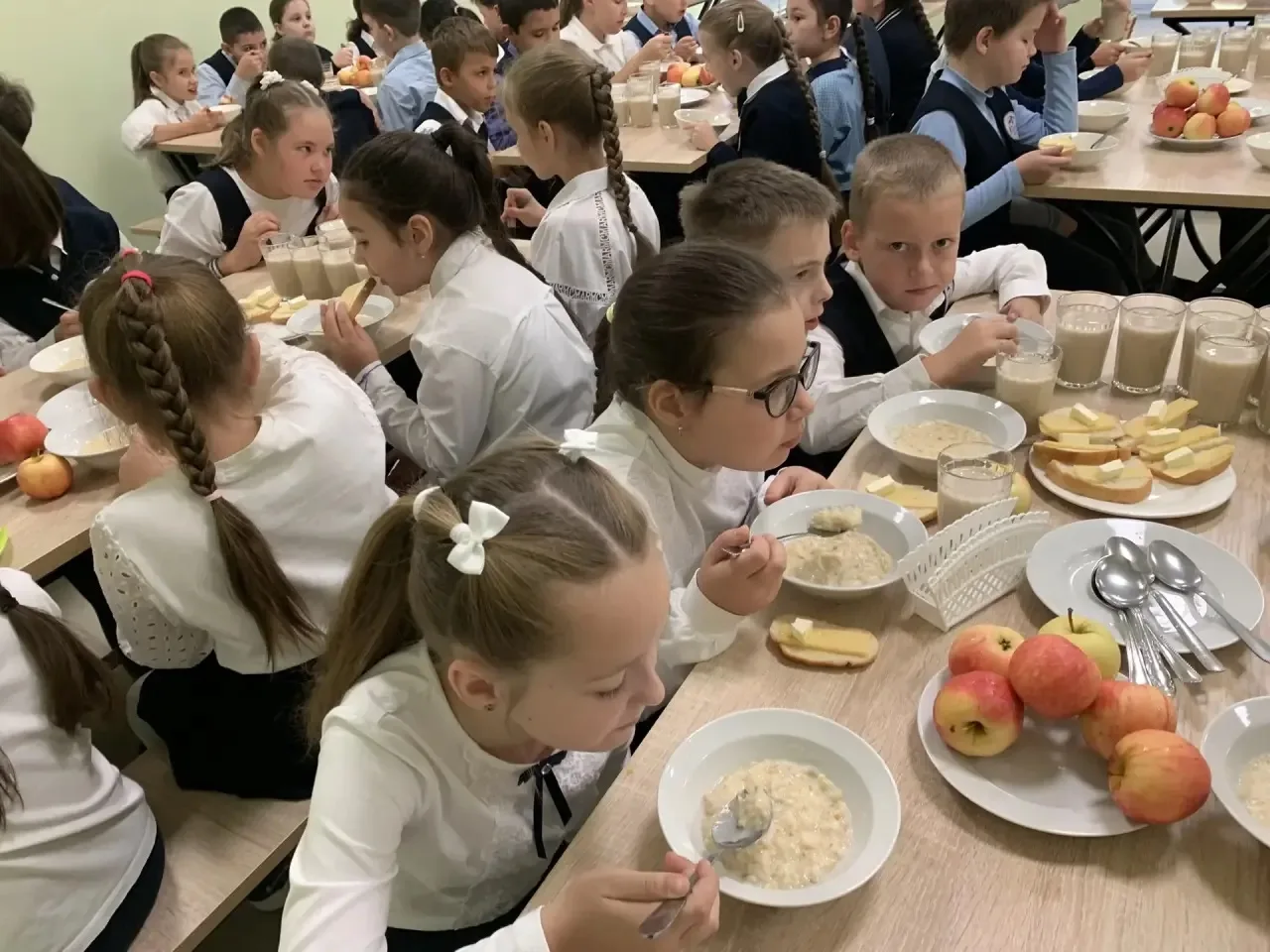 🥗В нашей школе традиционно проходил родительский контроль . В частности, контроль осущ...