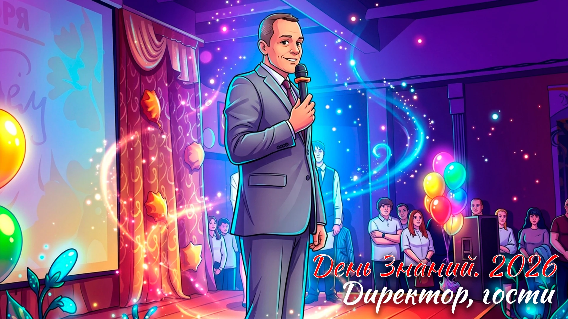 🔔 День Знаний 2026. Выступление гостей и директора