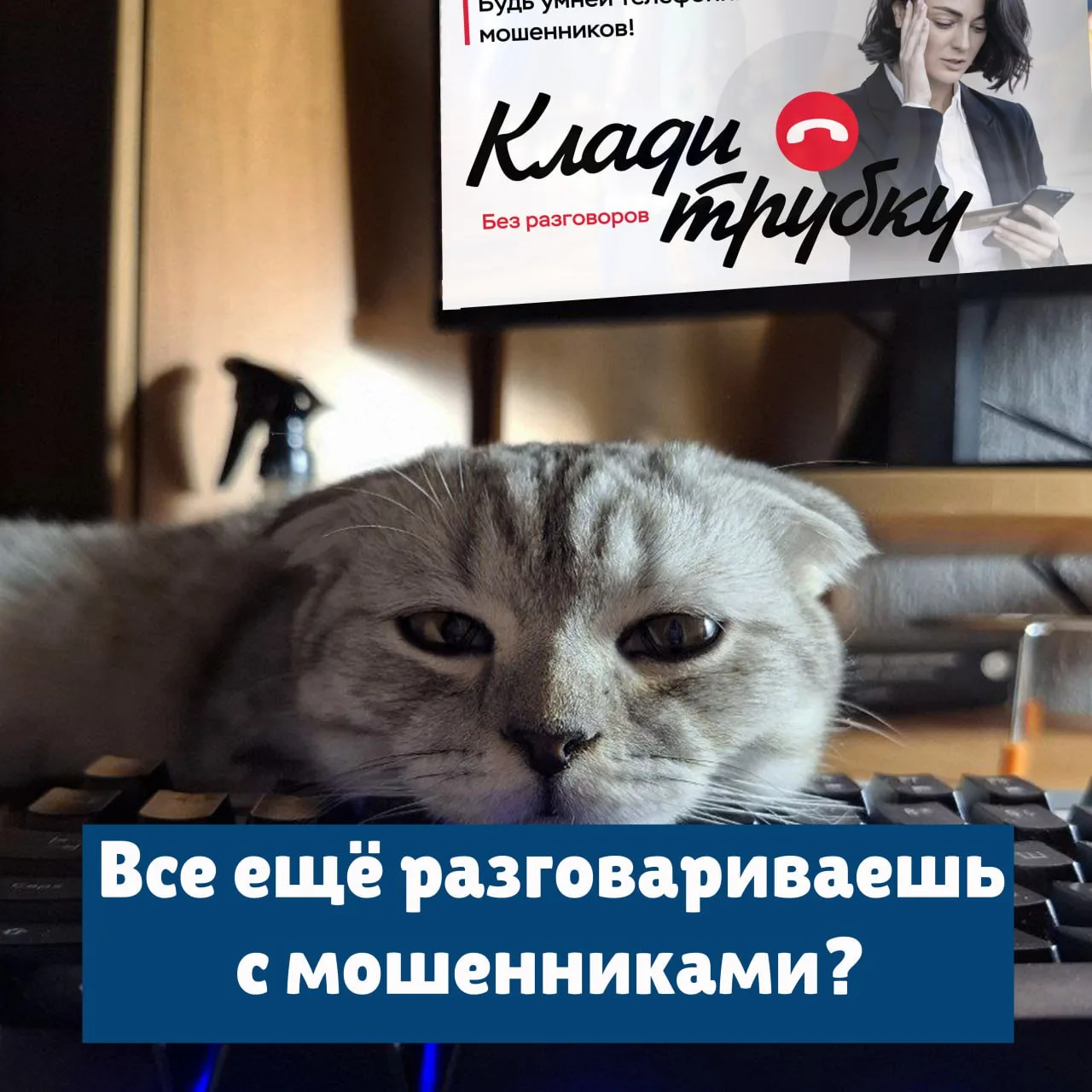 ❗ МВД России напоминает: если вам звонят с незнакомого номера и под любым предлогом пыт...