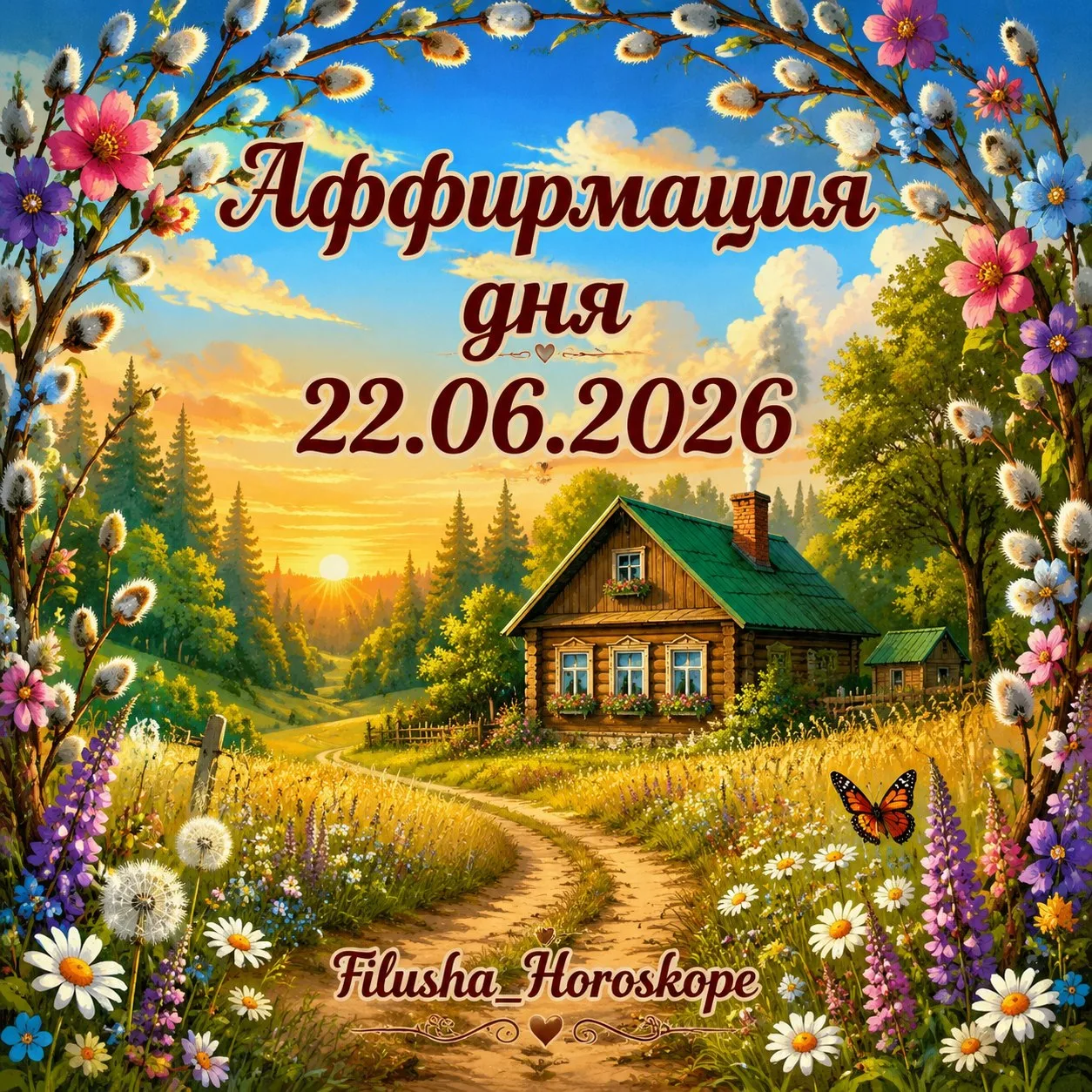 ✨Аффирмация дня - 22.06.2026