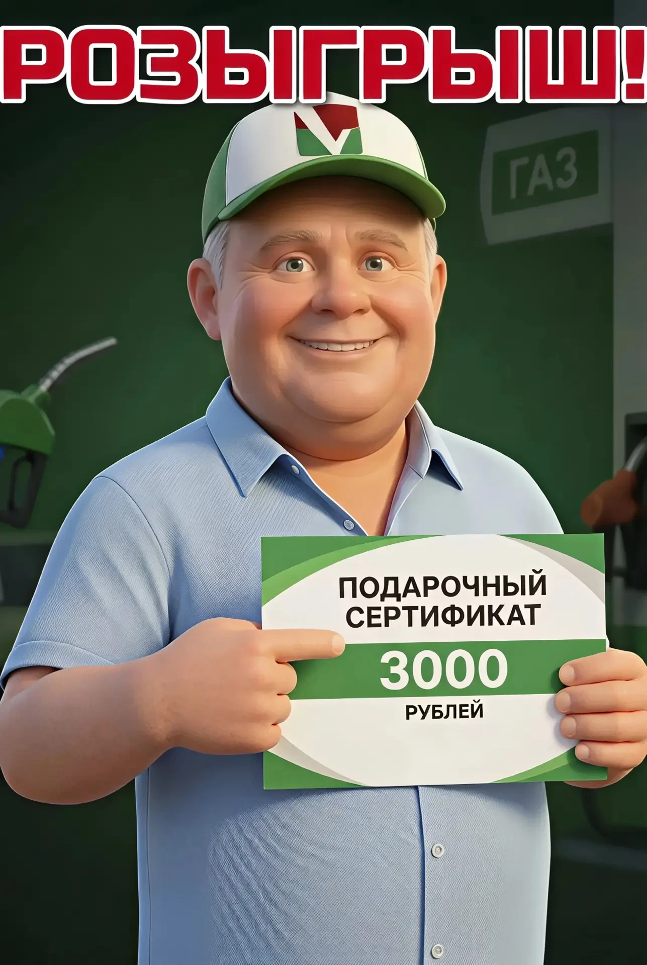 🎁 Розыгрыш Сертификат на 3000 рублей