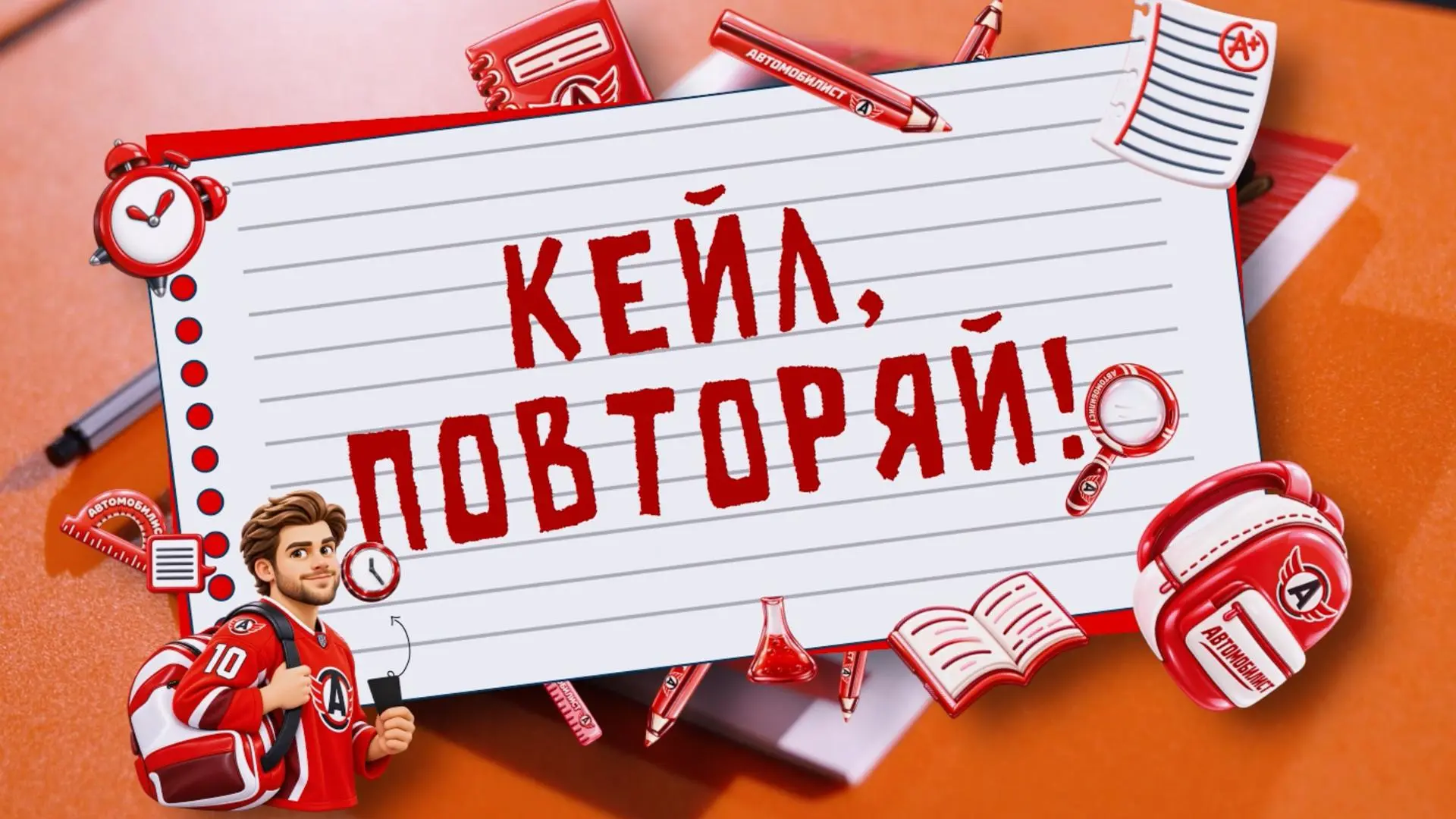 Кирилл Воробьёв сегодня взял на себя роль учителя русского, а Кейлу Клэгу, который впер...