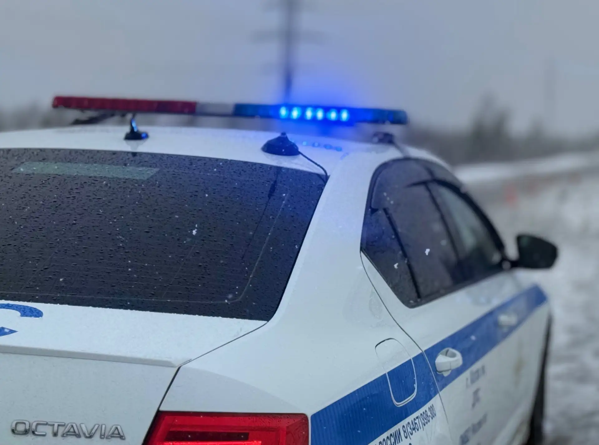 ‼️Госавтоинспекция Югры настоятельно призывает отказаться от поездок из-за непогоды  Внимание ‼️  В 