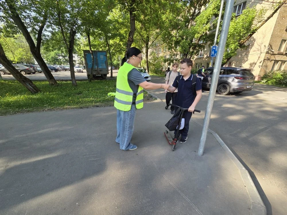 РОДИТЕЛЬСКИЙ ПАТРУЛЬ 🚦  21 мая на базе нашей школы прошла совместная акция по профилактике детского 