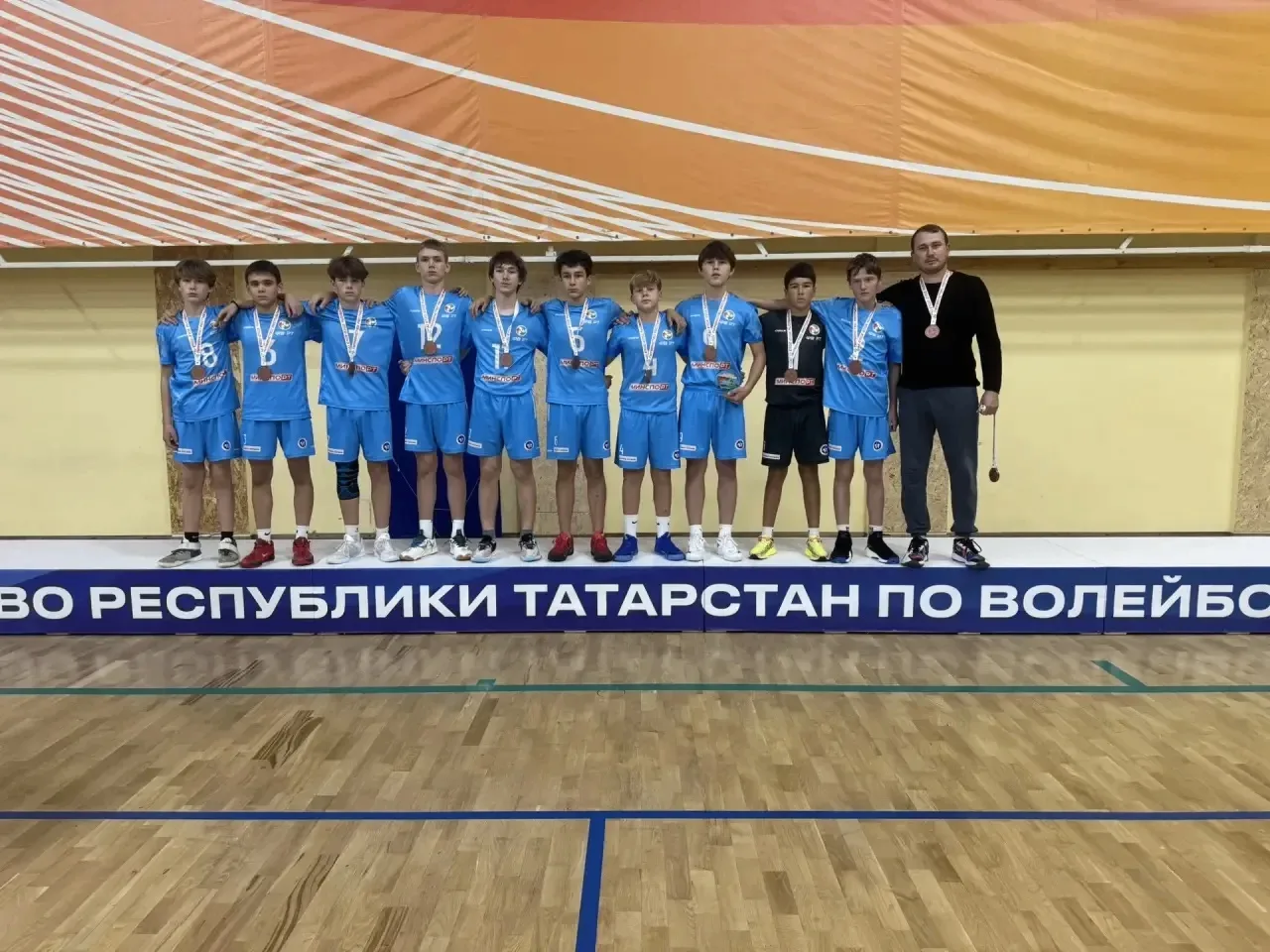 Поздравляем команду юношей спортивной школы «Зилант» с бронзой финального этапа Первенс...