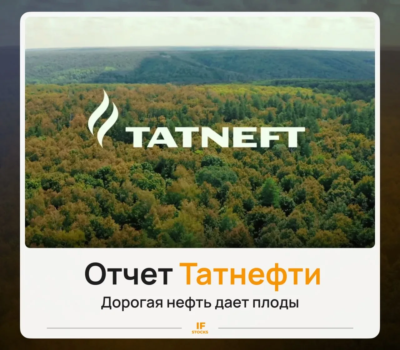 ⛽️ Отчет Татнефти: ожидаемый рост