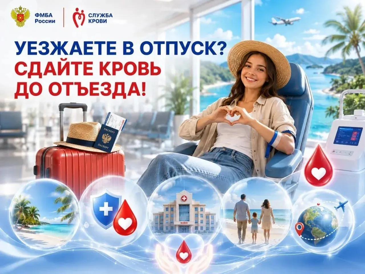 🧳 Уезжаете в отпуск? Совершите донацию до отъезда!