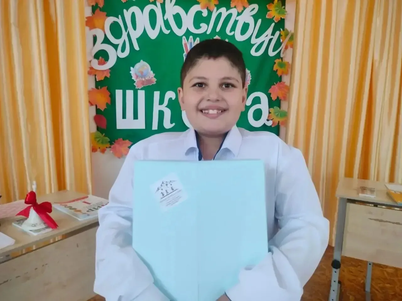 🎁🎁🎁Наши первоклассники получили подарки от Главы региона Сергея Меняйло!