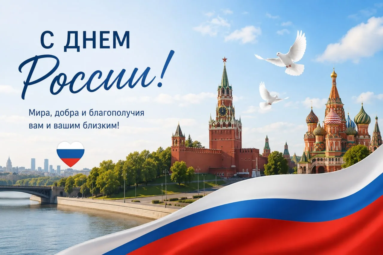 Поздравляем с Днём России!