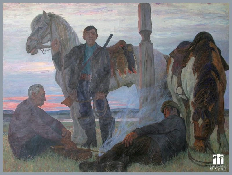🔶 Картина дня:

Осипов Афанасий Николаевич
Коневоды. Белые ночи. 1975
Холст, масло. Из собрания НХМ