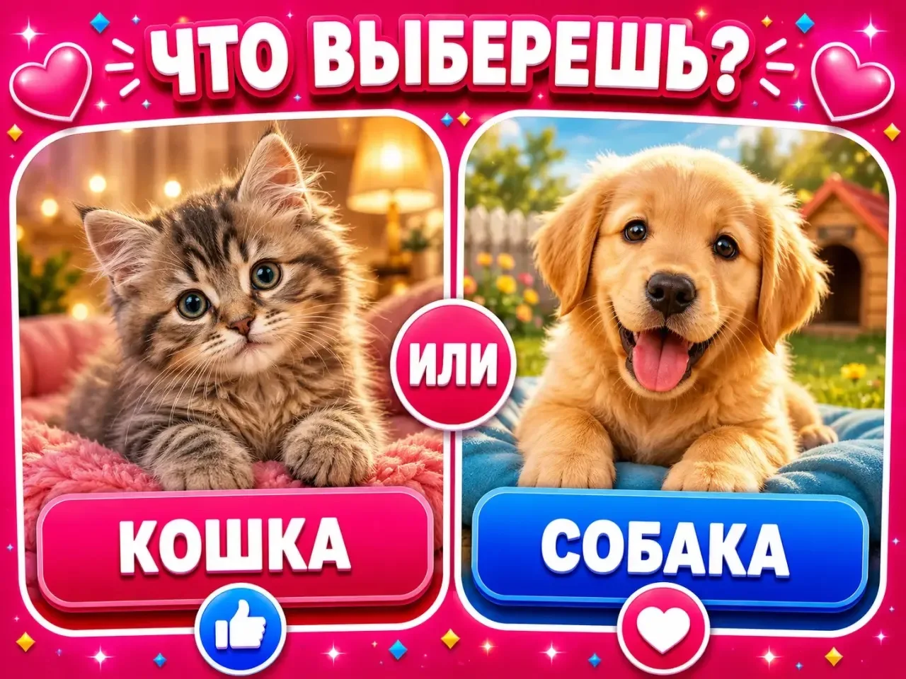 Какие животные лучше?