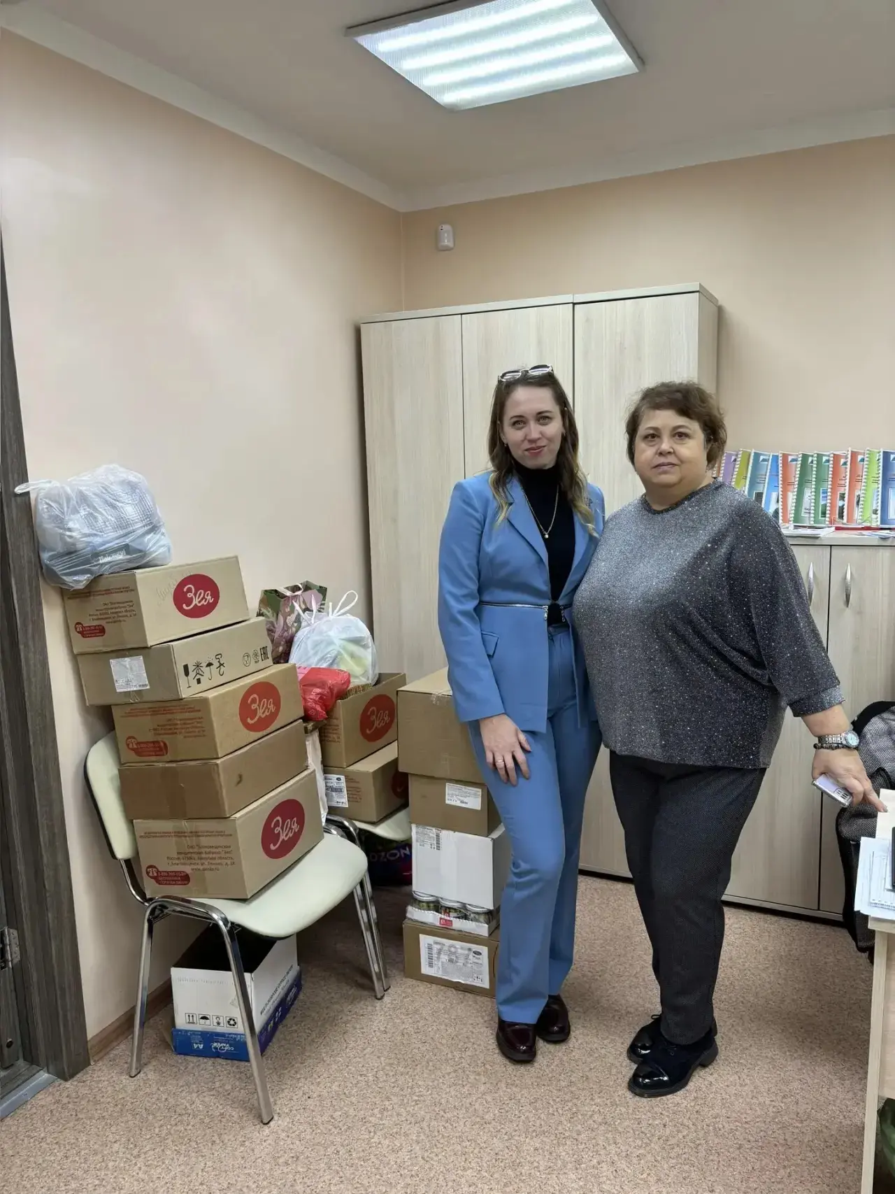 Забота и внимание — старшему поколению: активист ЛДПР Полина Буторина навестила жителей...
