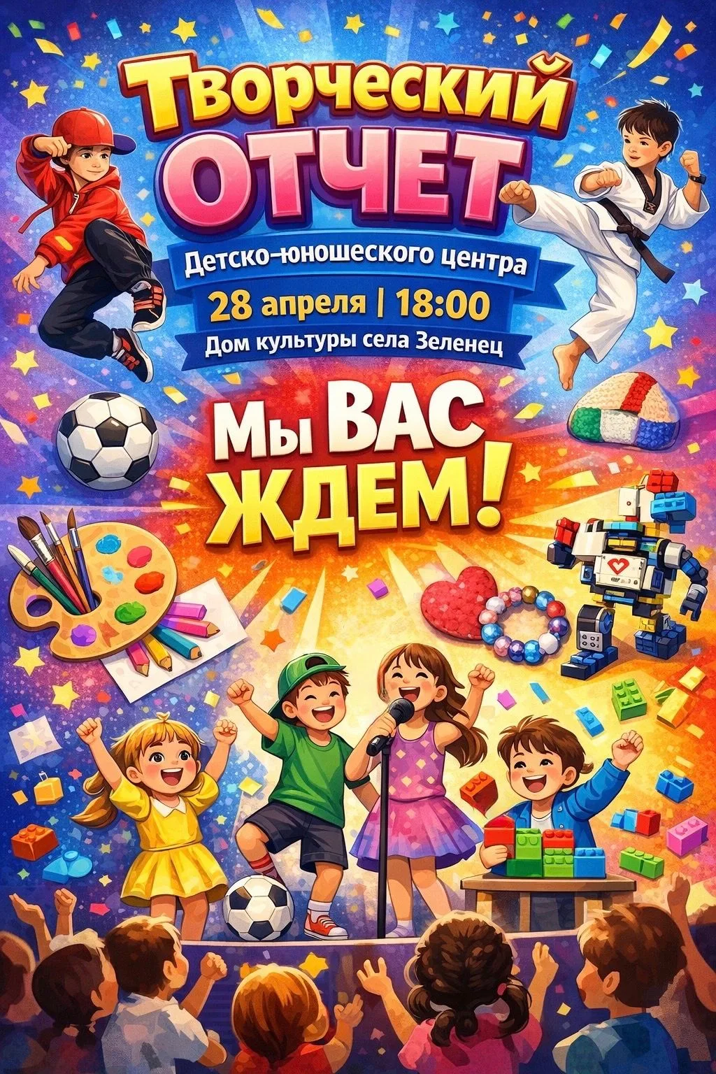 Творческий отчет детско-юношеского Центра!