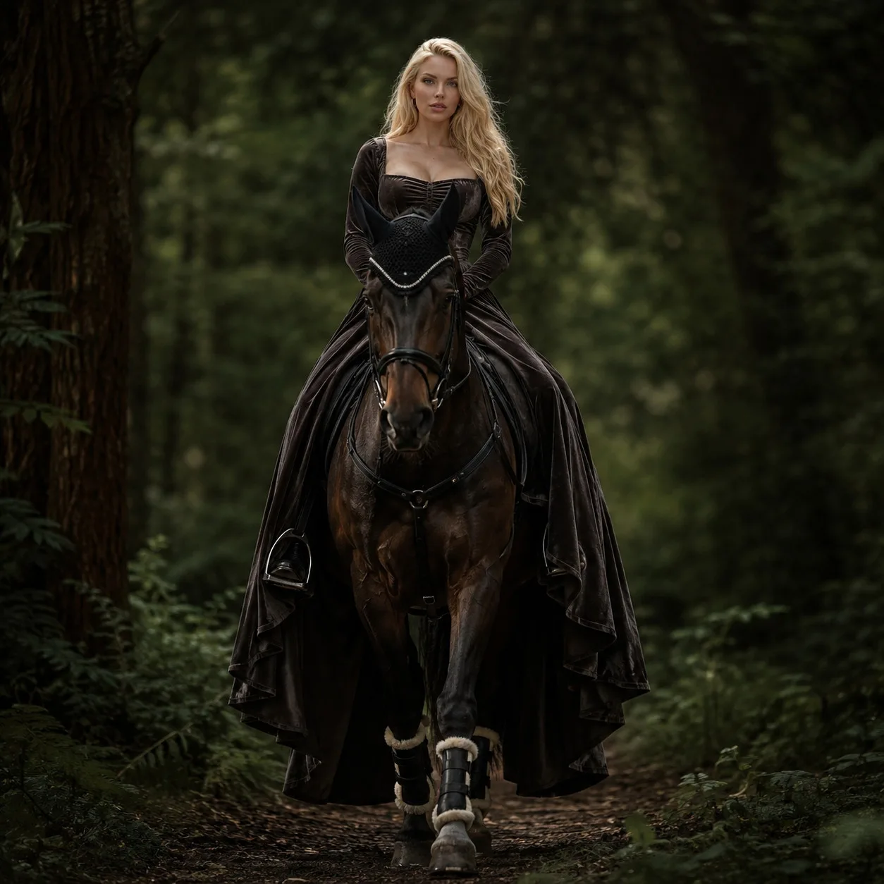 🐴 Готическая всадница