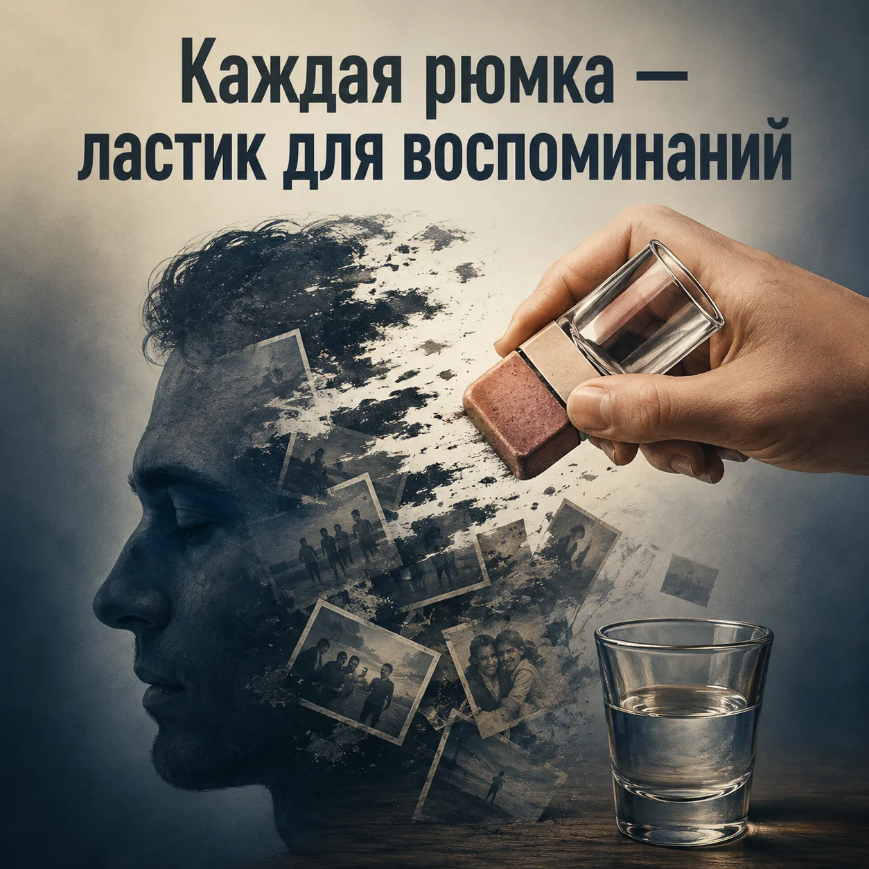 🧠 Алкоголь и память: почему вы забываете даже то, что хотели запомнить