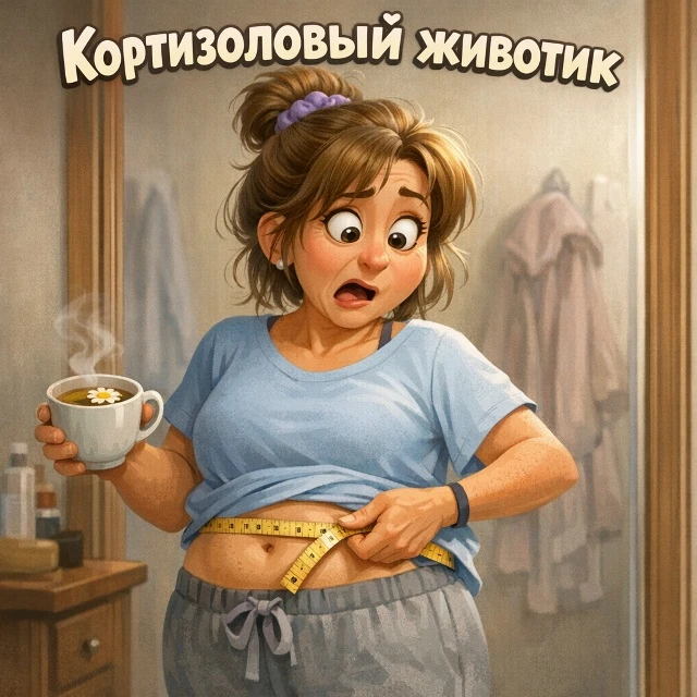 🧘‍♀ Среда пришла — неделя прошла? Или почему мы пухнем от стресса, а не от котлет. Рас...