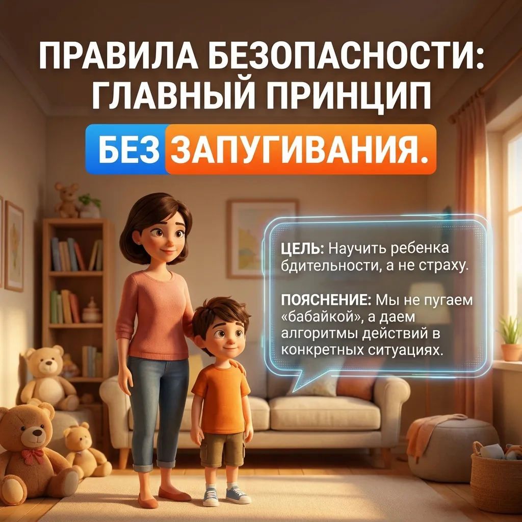 Многие родители стараются уберечь детей от опасностей: пугают страшными историями, запрещают общатьс