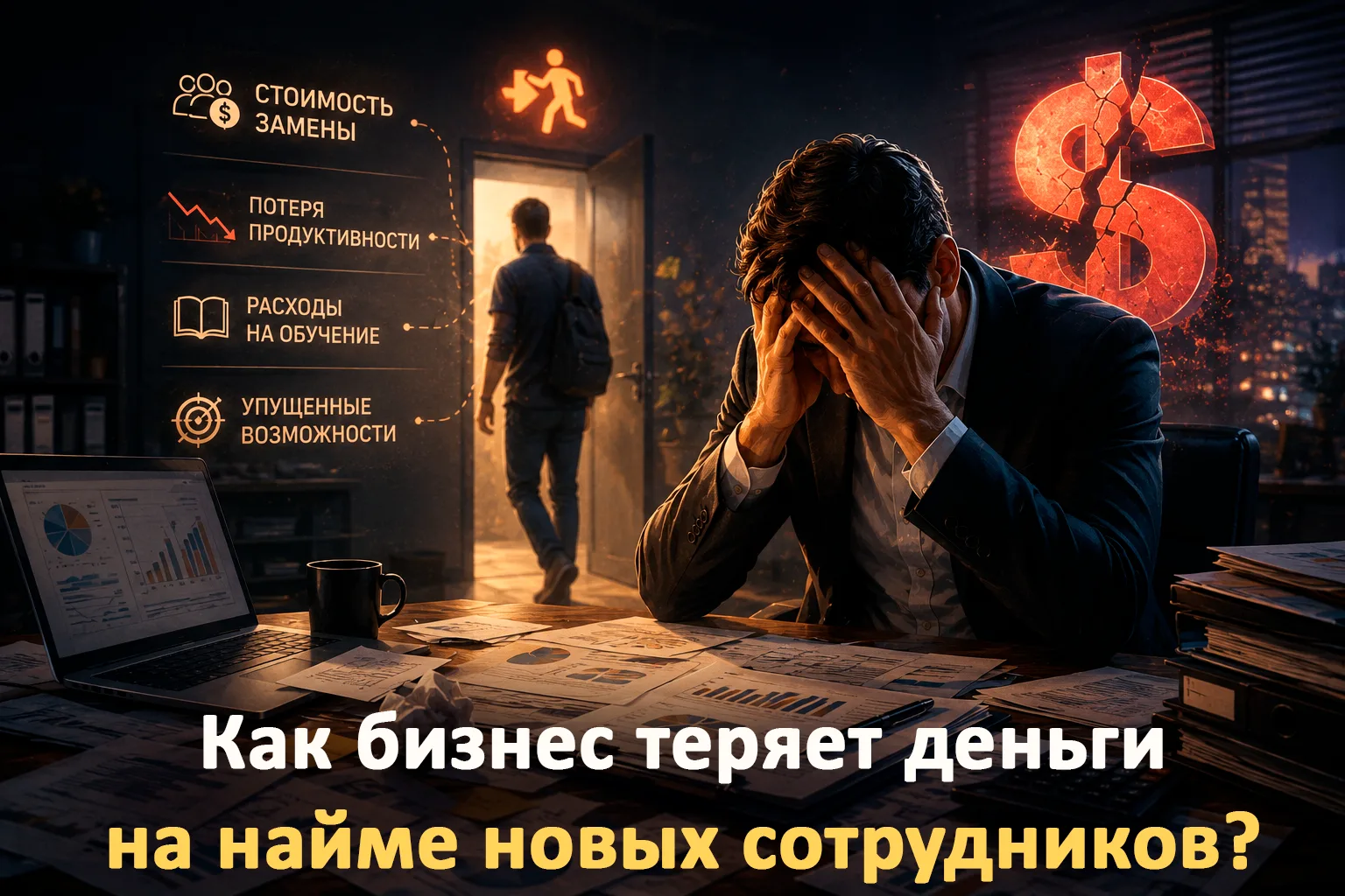💸 Новый сотрудник ушёл через две недели - бизнес потерял деньги.

Это не только зарплата за первые 