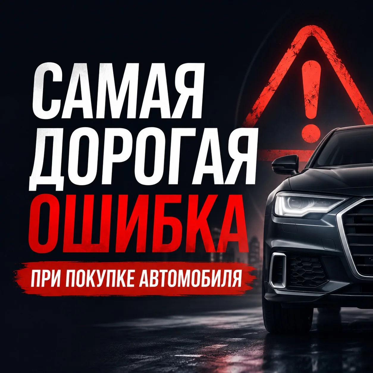 Самая дорогая ошибка при покупке автомобиля - это покупать только по фотографиям и цене.

Большинств