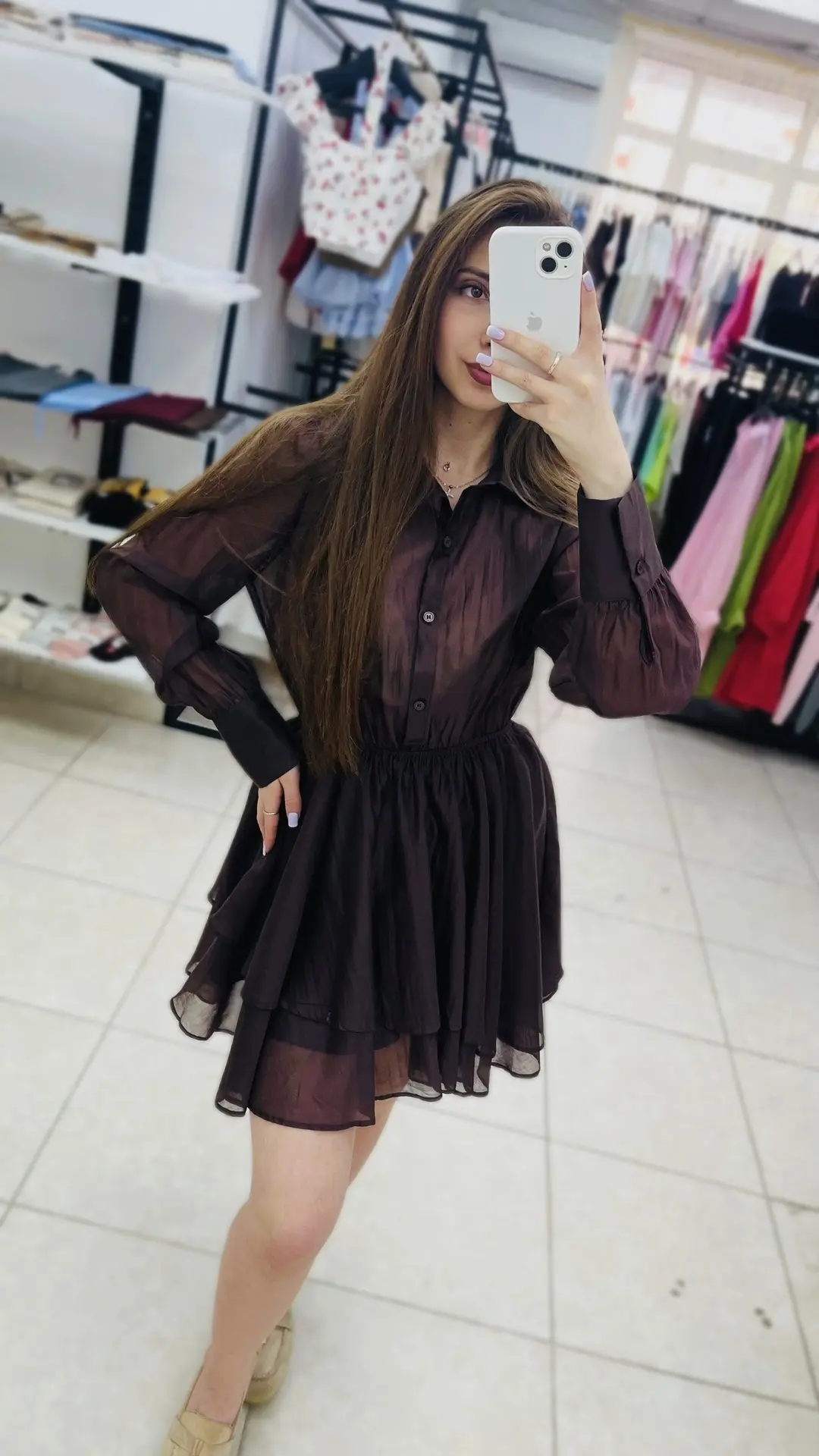 Облегчённое летнее платье 🫧                                   Цена 2900 ✨                        Ра