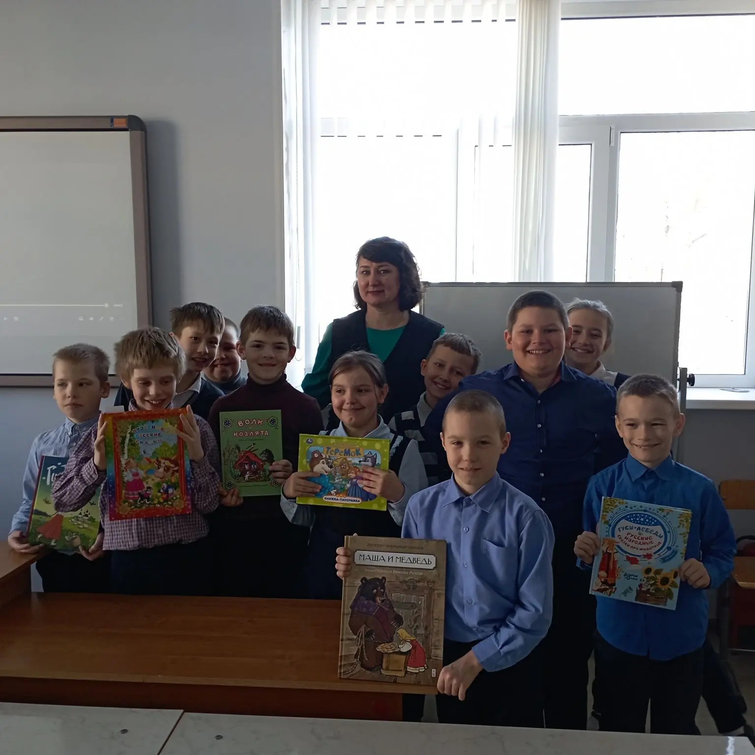🌼📖 В начале апреля мы провели библиотечный час для 1-4 классов на тему "Мудрость наро...
