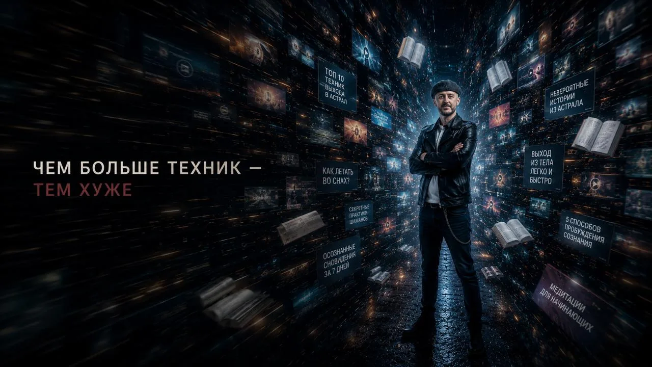 Чем больше техник — тем хуже