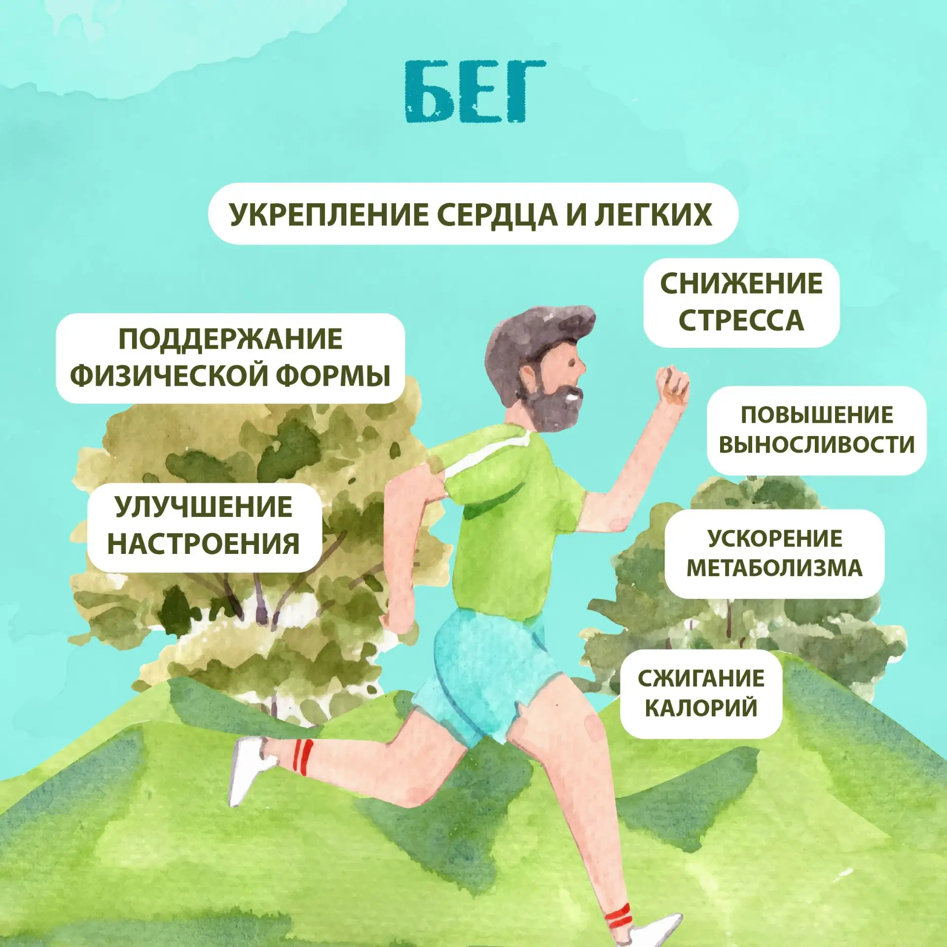 Активности, доступные каждому 🤸

Лето – прекрасная пора для занятий спортом на свежем воздухе. Собр