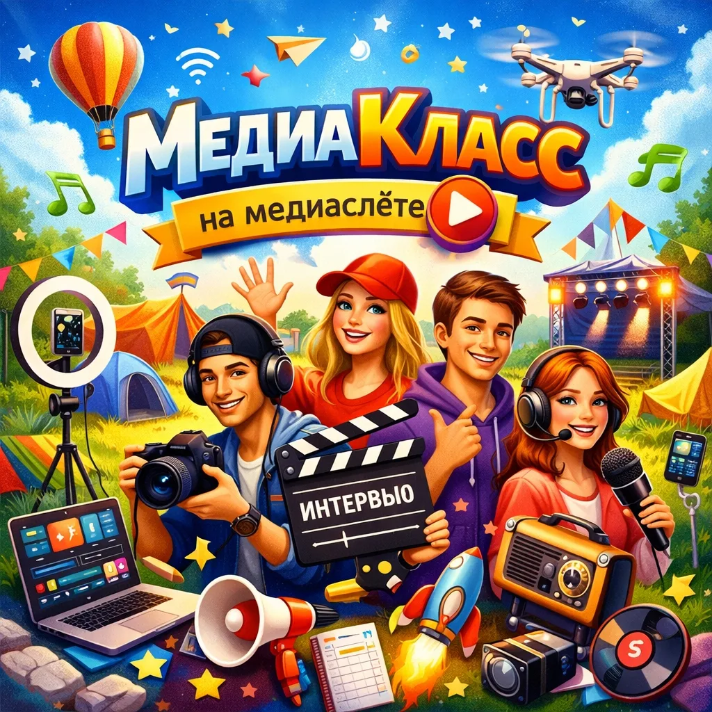 Не просто встреча, а настоящий медиа-бум! 🎙📸    В школе №4 прошел второй слет медиацентров. МедиаКла