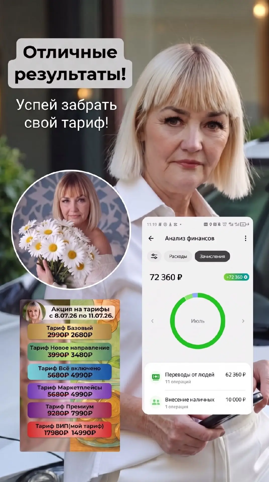 Раньше моя жизнь выглядела так: работа 26️️ дней в месяц с 8:00 до 17:00, а в выходные ...