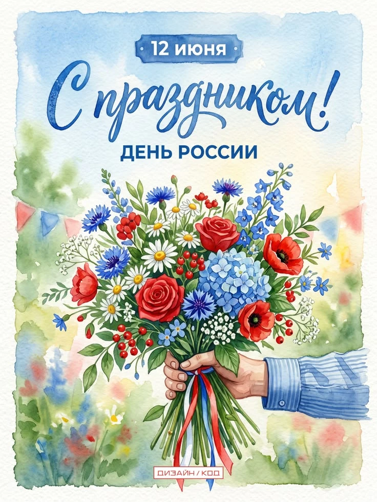 Дорогие ребята и взрослые!

От всей души поздравляем вас с Днём России! Этот праздник символизирует 