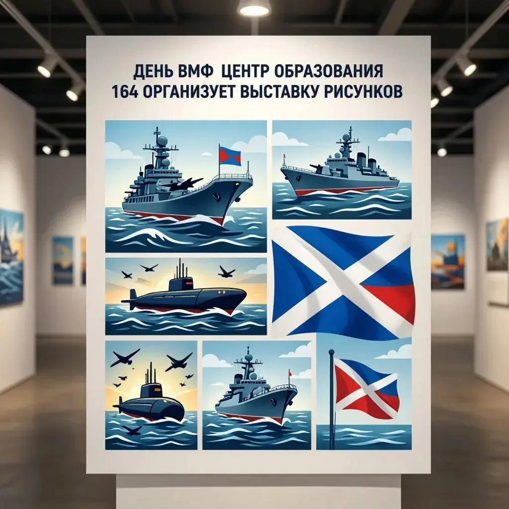 ⚓️На всех парусах к празднику! 

Приглашаем к участию в выставке ко Дню ВМФ🚢

Совсем скоро наша стр