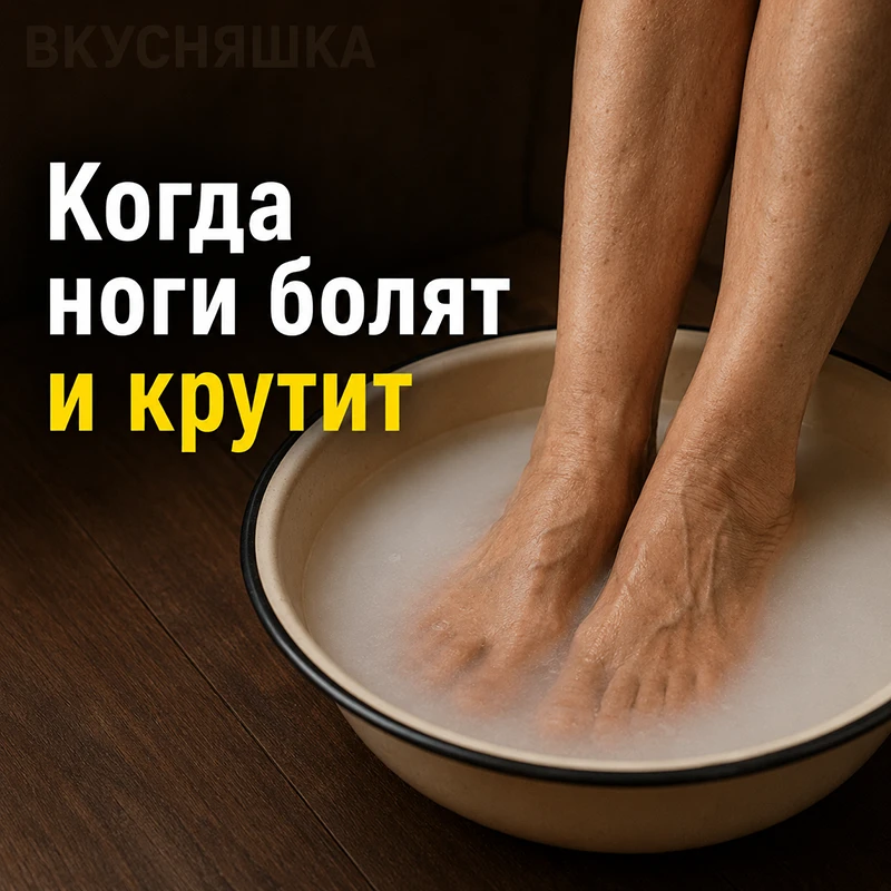 РАСТВОР, ВЫТЯГИВАЮЩИЙ ИЗ НОГ ВСЮ БОЛЬ