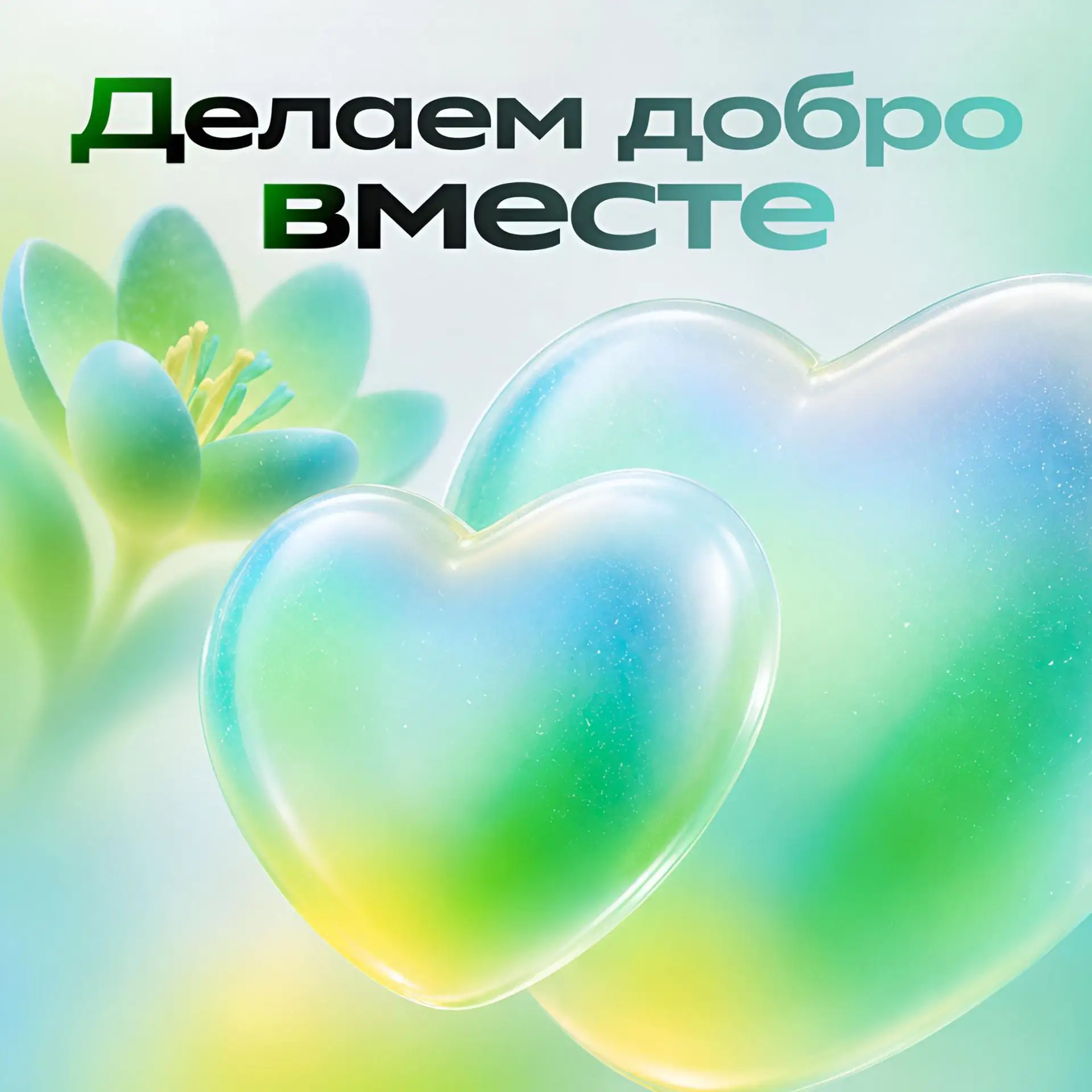 УМНОЖАЕМ ДОБРО ВМЕСТЕ 💚

Мы часто думаем, что помочь — значит дождаться особого случая. Но на деле 