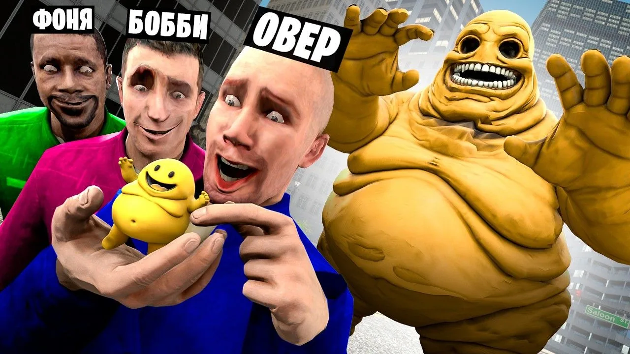 🍿 ОБСЕРИТИ! ОТКОРМИЛИ ТОЛСТОГО ВЕРИТИ! УГАР И БЕЗУМИЕ В Garry`s Mod