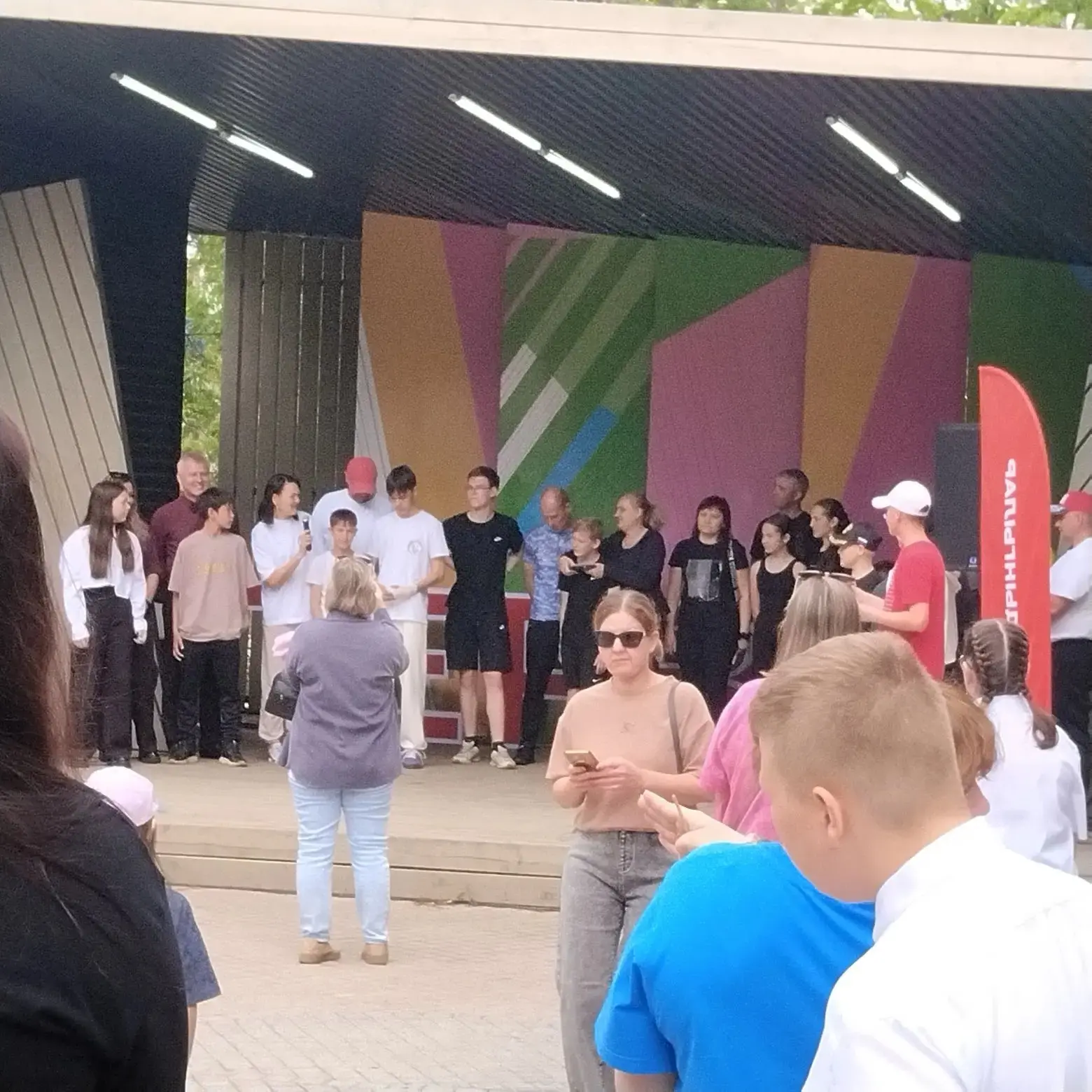 Сегодня в сквере Дворца молодежи прошло яркое городское событие- игра Зарница", в котор...