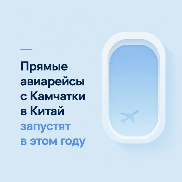 Жители Камчатки смогут летать в Харбин без пересадок: до конца 2026 года планируется за...