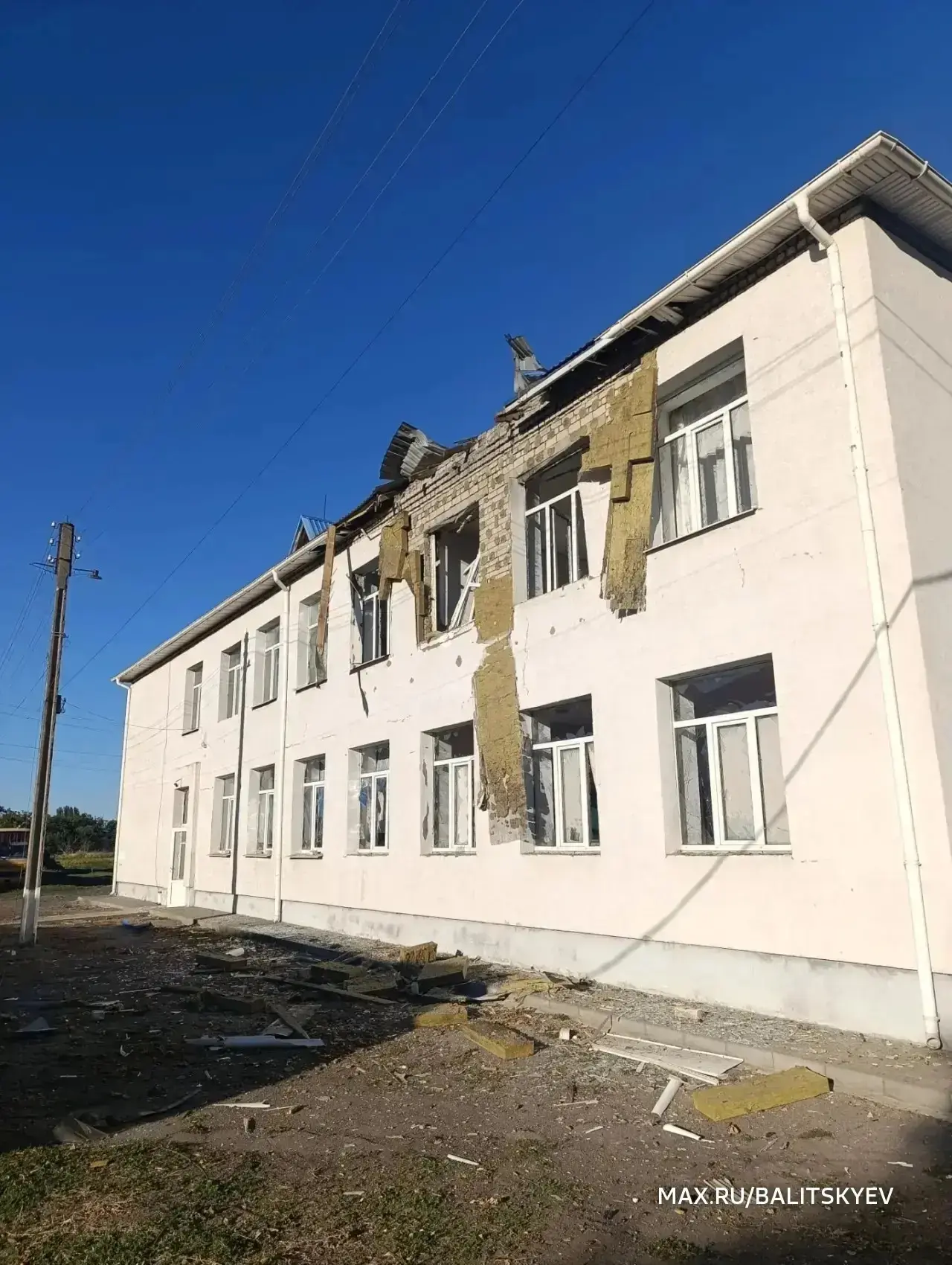 ВСУ ударили по Орлянской средней школе в Запорожской области, пострадавших нет, сообщил...