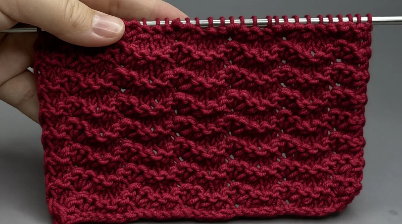 🧶 «ВОЛНЫ» — красиво, как море, но проще, чем кажется!  📌 Идеален для женских свитеров, кардиганов и 