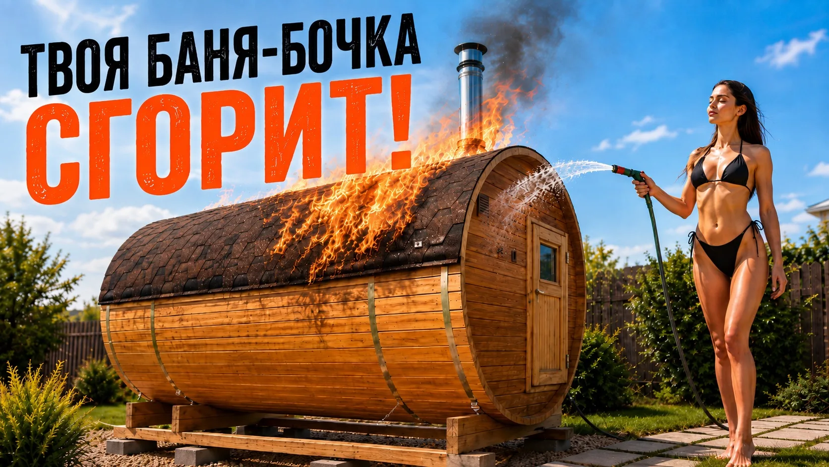 🔥 Баня за 300 тысяч. А что может пойти не так?