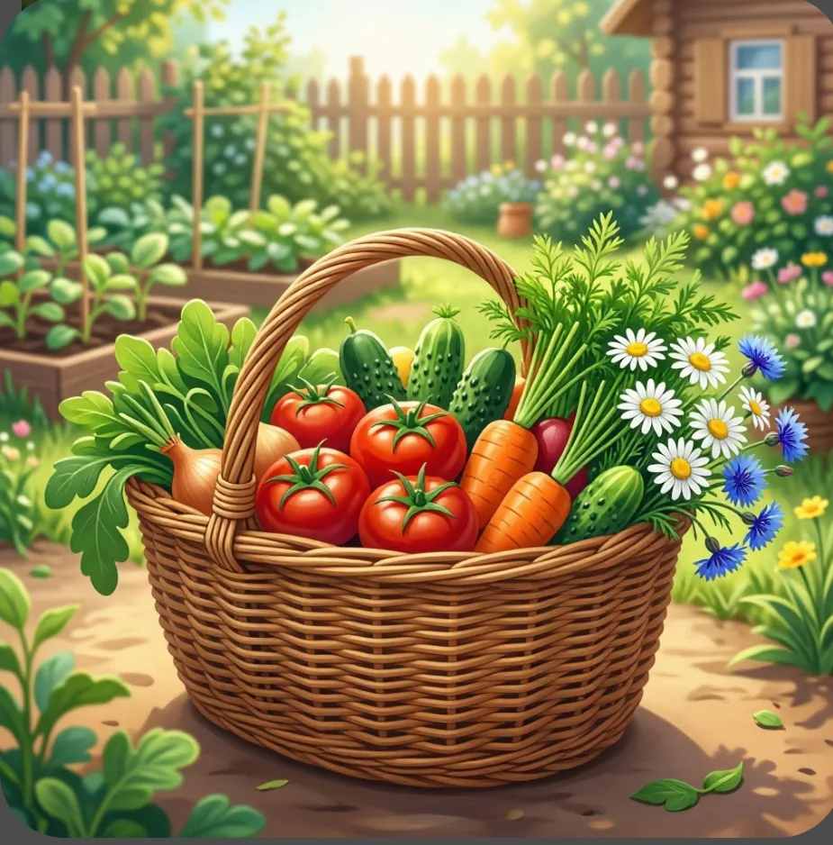 🥒🍅🥦23 июля — День дачника в России! 

Это праздник всех, кто любит возиться в саду и на грядках, 