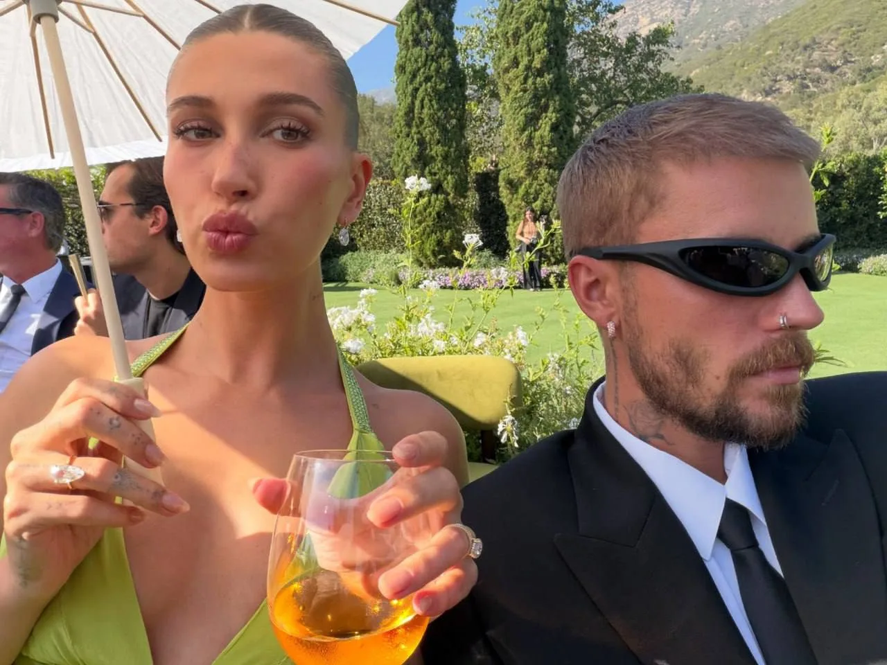 💍 Джастин и Хейли Бибер посетили свадьбу брата Билли Айлиш