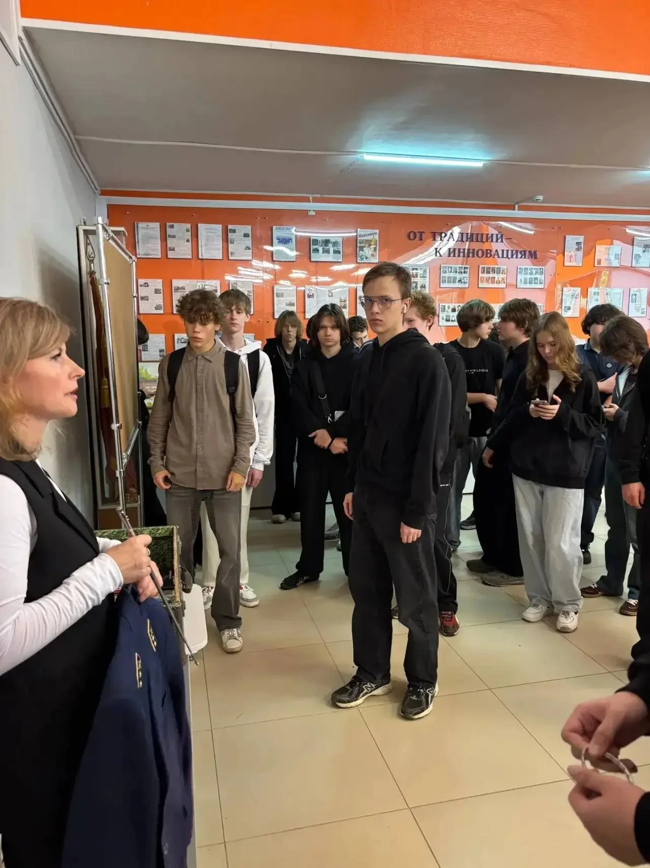 Студенты группы 121 совершили путешествие в прошлое техникума, посетив музей "От традиц...