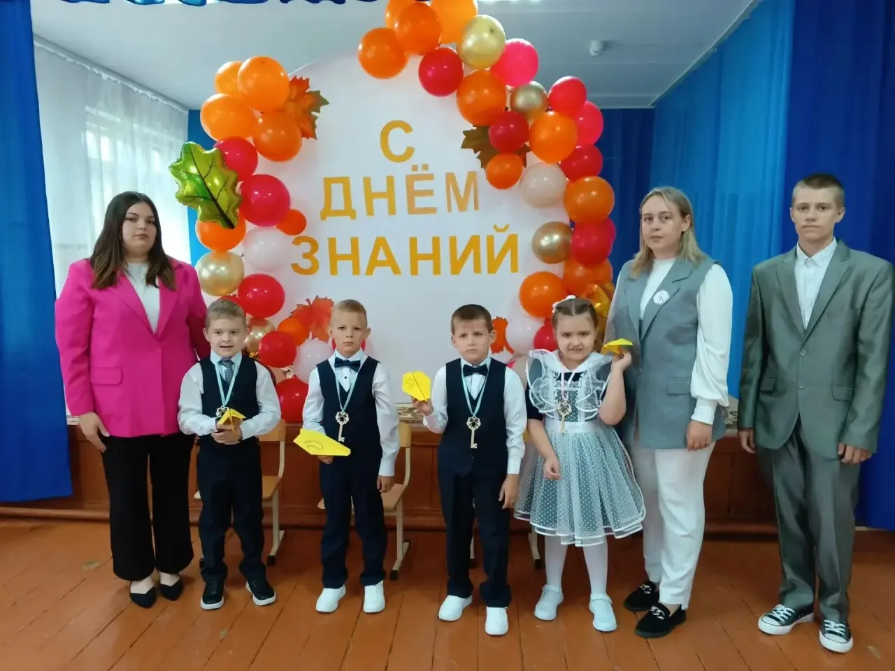 🔔1 сентября в нашей школе прошла торжественная линейка, посвященная Дню знаний.