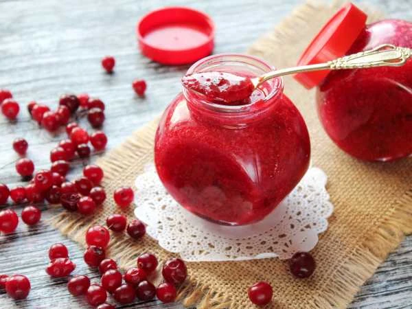 🍒 Клюква с сахаром без варки