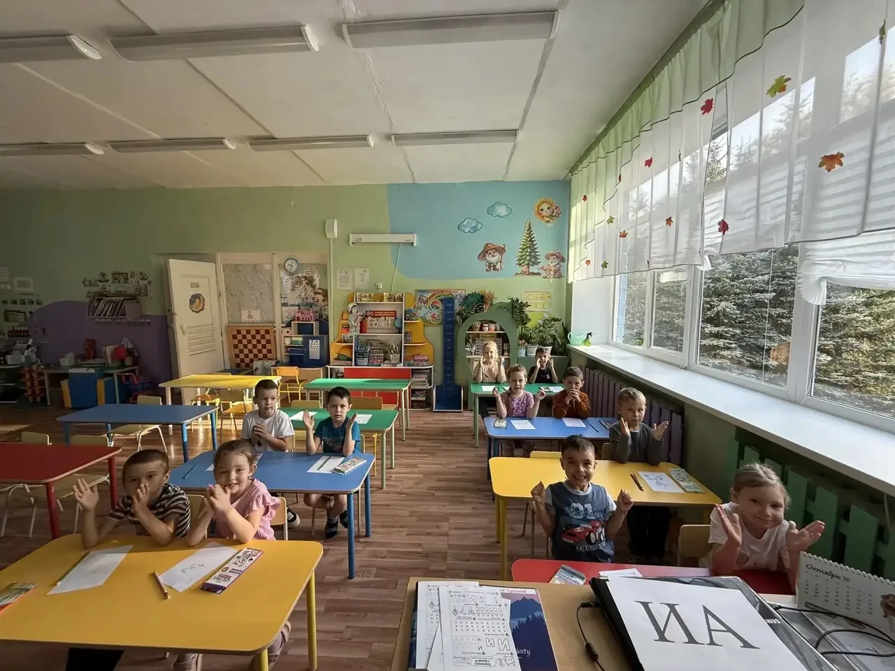 В подготовительной группе прошло замечательное занятие по речевому развитию и обучению ...