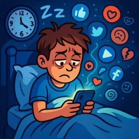 «Правило 20–20–20: сохраняем зрение при работе с гаджетами»

👀 Длительное использование смартфонов 