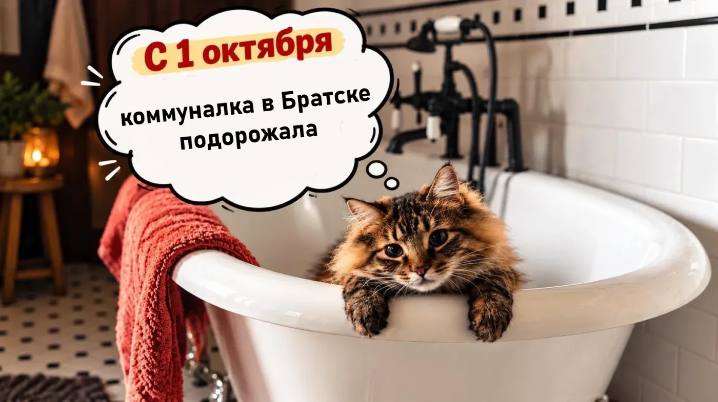С 1 октября 2026 года в Братске и во всей области соответственно,тарифы на коммунальные...
