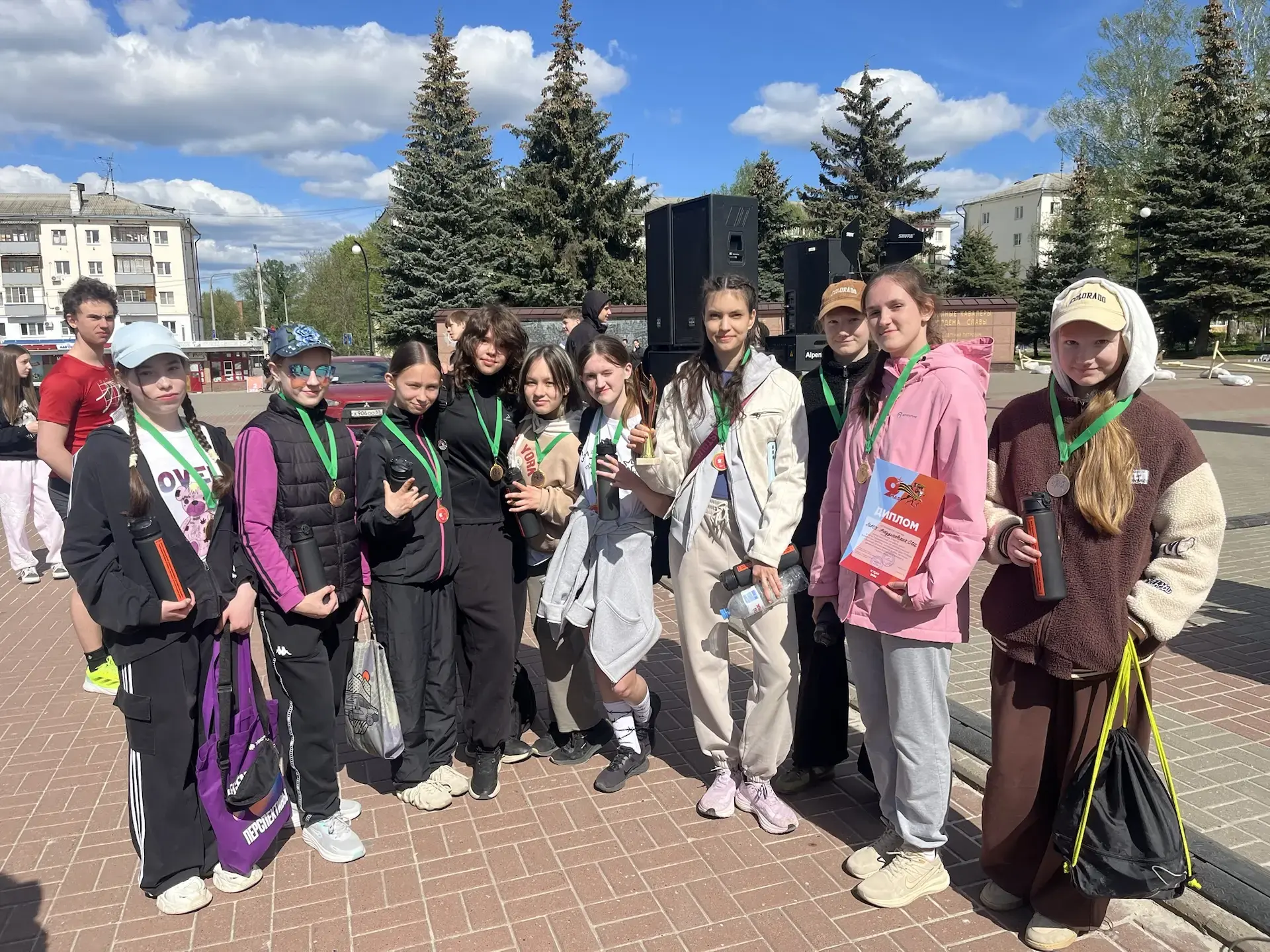 ⭐9 Мая в  городе Кстово прошел традиционный легкоатлетический эстафетный пробег, посвященный Великом